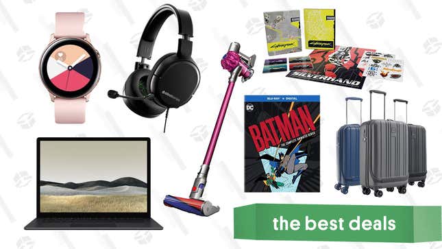 Image for article titled Tuesday&#39;s Best Deals: Best Buy Back-to-School Sale on Intel Laptops, Samsung Galaxy Active Smartwatches, SteelSeries Arctis 1 Headset, Dyson V6 Absolute Vacuum, and More