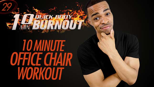 Build Fitness on Your Lunch Break With Just Ten Minutes and a Chair<em></em>