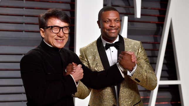 Chris Tucker and Jackie Chan are either bad at waving or teasing a fourth <i>Rush Hour</i>