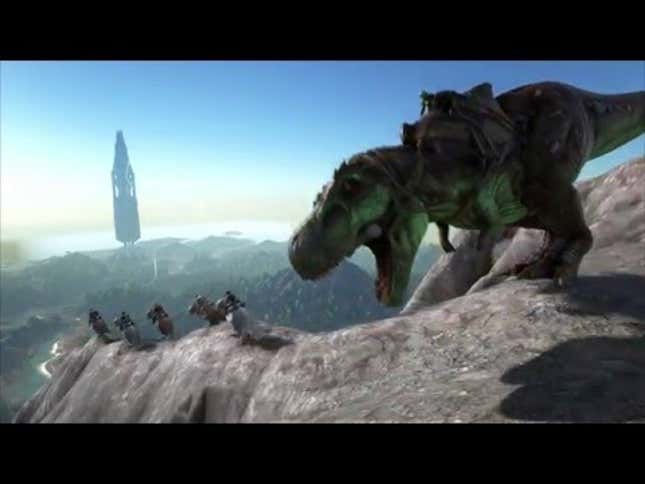 <i>Ark: Survival Evolved</i> Gets Grappling Hooks