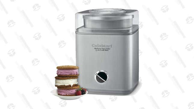 Cuisinart 2-Quart Automatic Frozen Yogurt, Sorbet, and Ice Cream Maker | $45 | Amazon