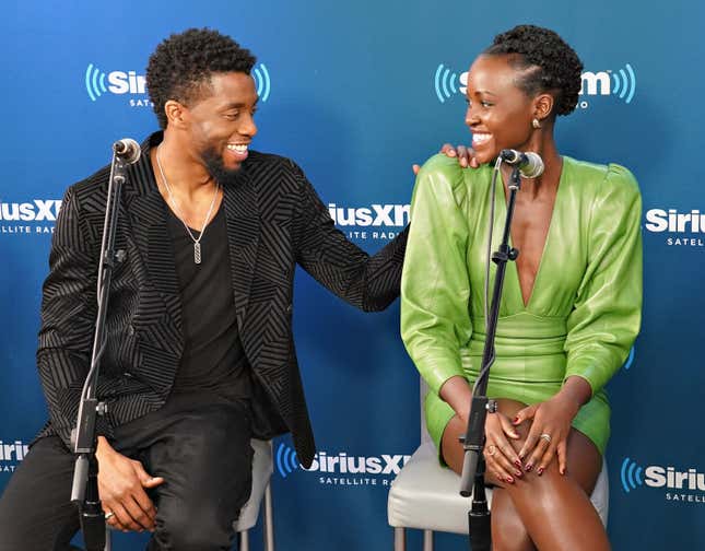 Image for article titled Lupita Nyong’o Posts Tribute to Chadwick Boseman and His ‘Quiet, Powerful Presence&#39;