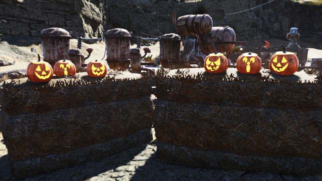 Image for article titled I'm Never Taking Down My Halloween Decorations In Fallout 76