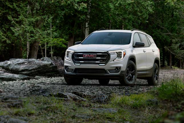 2022 GMC Terrain AT4. Or is it an Acadia (Jk its. Terrain)