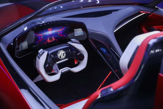 The MG Cyberster Concept Is Mostly About Its Grille