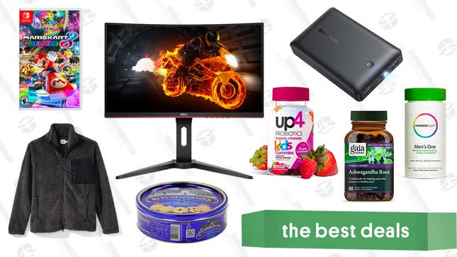 Image for article titled Friday&#39;s Best Deals: Vitamin Gold Box, RavPower Battery, Cuphead, and More