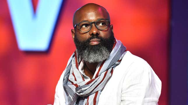 Richelieu Dennis speaks on stage at the 2019 ESSENCE Festival Presented by Coca-Cola on July 06, 2019, in New Orleans, La.