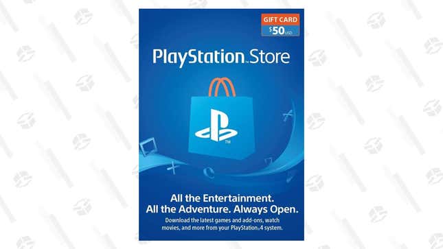 $50 PlayStation Store Gift Card 