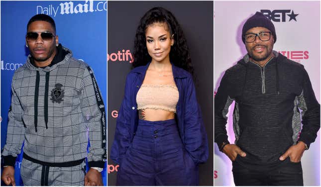 Nelly, left, Jhene Aiko and DJ D-Nice are all participating in events slated to take place over the weekend.