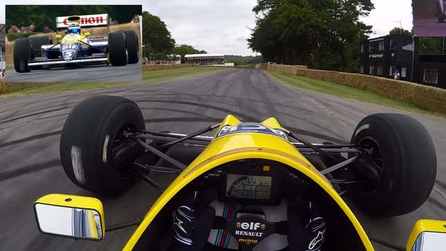 This Is As Close As You're Going To Get To Driving An F1 Car At Goodwood