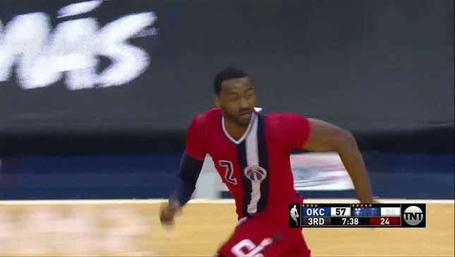 John Wall's Tweener Pass To Otto Porter Was So Smooth