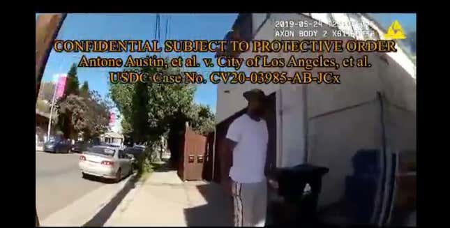 Image for article titled Body Camera Footage Shows LAPD Arresting a Black Man Even Though Their Suspect Was White