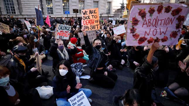 Image for article titled Sarah Everard's Murder Shouldn't Be an Excuse to Give Police More Power