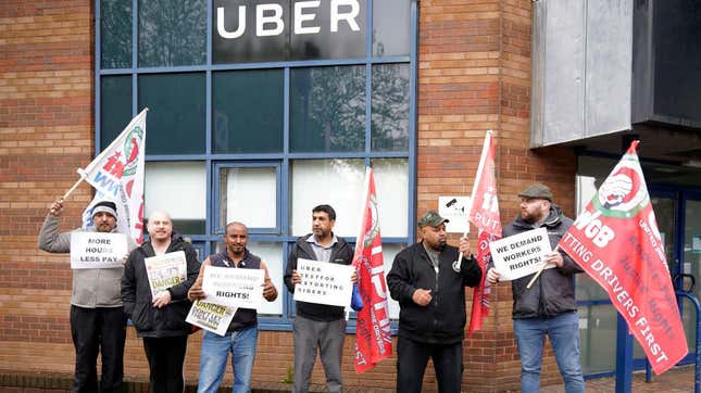 Image for article titled Uber Tries To Sidestep Workers Rights With Biased Surveys