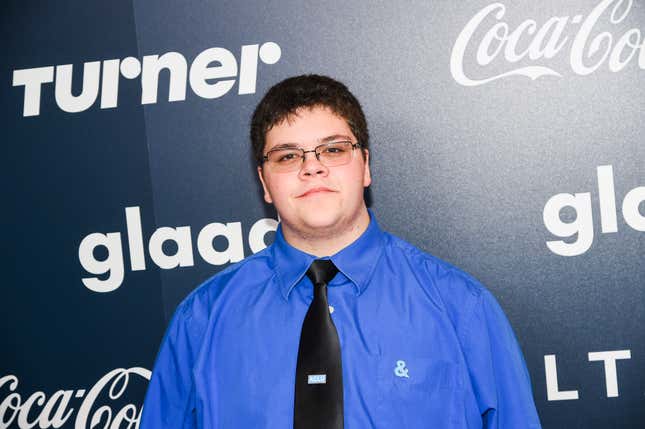 Gavin Grimm at the GLAAD Rising Stars Luncheon May 5, 2017, in New York City