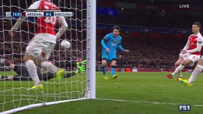 Barcelona Beat Arsenal Because They Have Lionel Messi