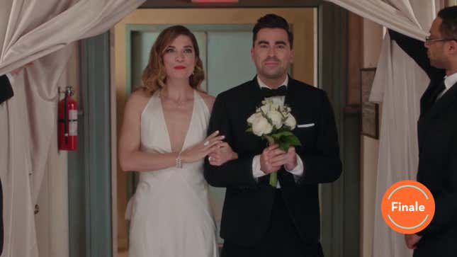 <i>Schitt’s Creek</i> leaves us with a variety of happy endings