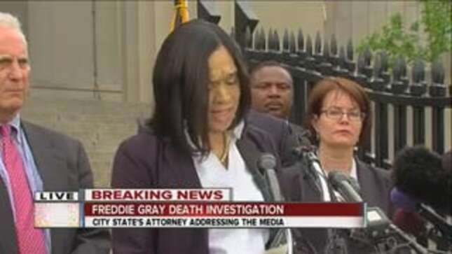 Baltimore's Badass Prosecutor Charges Freddie Gray Cops with Murder