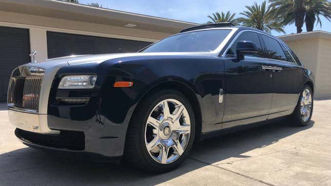 Image for article titled At $89,975, Could This 2011 Rolls Royce Ghost Put You Into the Spirit of Ecstasy?