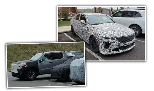 Image for article titled Is This A New Small GM EV Being Tested?