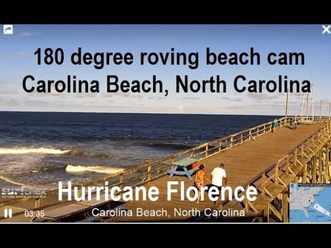 How to Watch Live Footage of Hurricane Florence