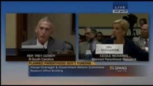 Quick Question: Did This Republican Congressman Wink at Cecile Richards?