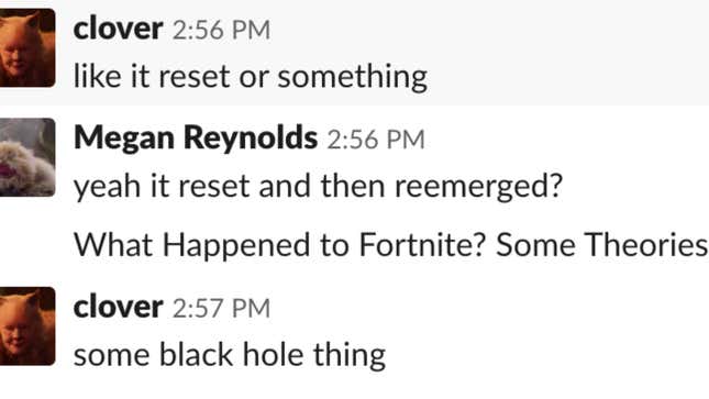 Image for article titled Something Happened With Fortnite