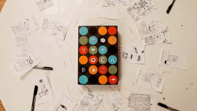 A Card Game Where You Draw Your Own Weird Monsters