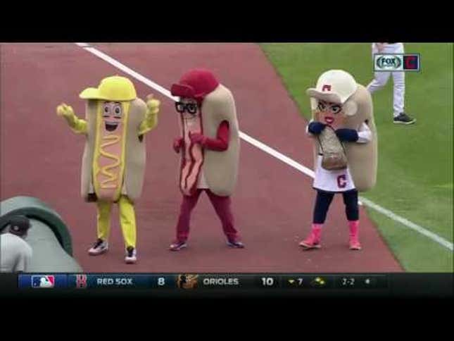 Glory Boy Hot Dog Celebrates Too Early, Gets Bodied By Jason Kipnis