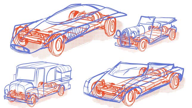 Image for article titled When Do We Start Seeing Some Weird EV Designs?