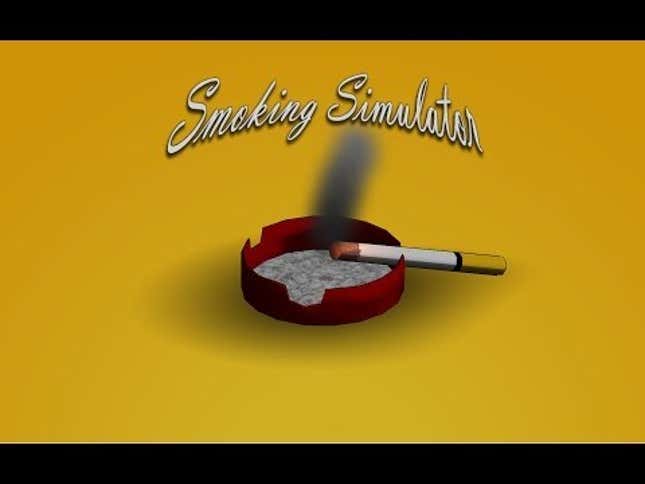 <em>Smoking Simulator</em> Simulates Not Just Smoking, But Murderous Rampages