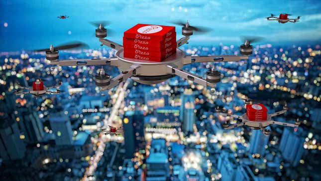 Image for article titled It’s a bird... it’s a plane... it’s... Pizza Hut