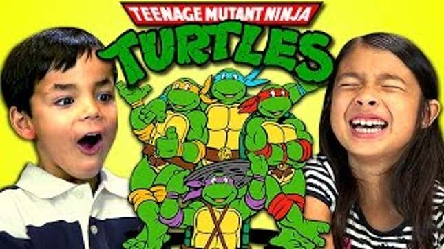 Kids Are Neutral In The War Between Old And New Ninja Turtles