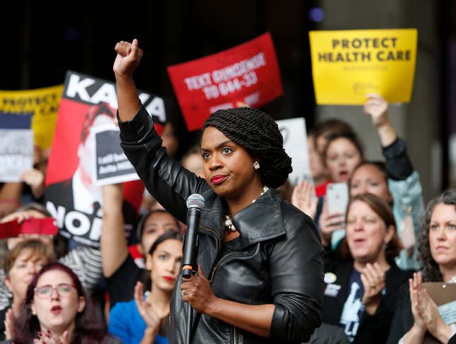 Image for article titled Ayanna Pressley to Introduce Impeachment Inquiry of Brett Kavanaugh