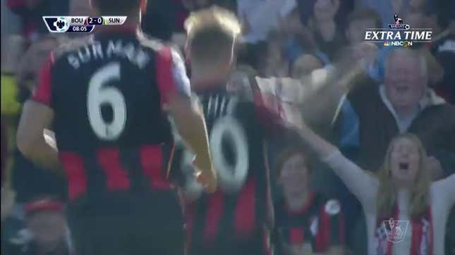 Bournemouth's Matt Ritchie Hammers Home One Of The Season's Most Astounding Goals