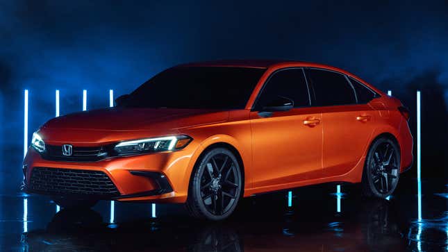 Image for article titled The 2022 Honda Civic Is All Grown Up
