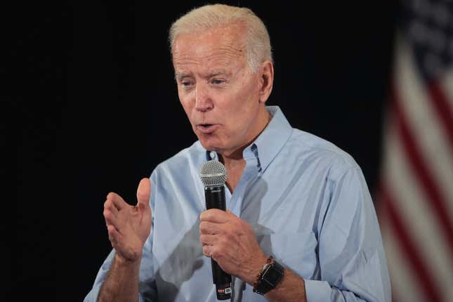 Image for article titled White-Ass Joe Biden Claims Old White-Ass Segregationist Never Called Him ‘Boy’