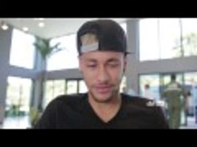 Emotional Neymar Says He's "Sure" Brazil "Will Win"