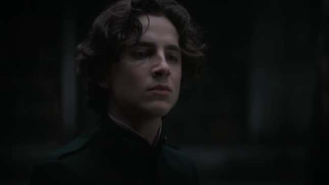 Image for article titled Ranking Timothee Chalamet's Many Brooding Faces in the New Dune Trailer