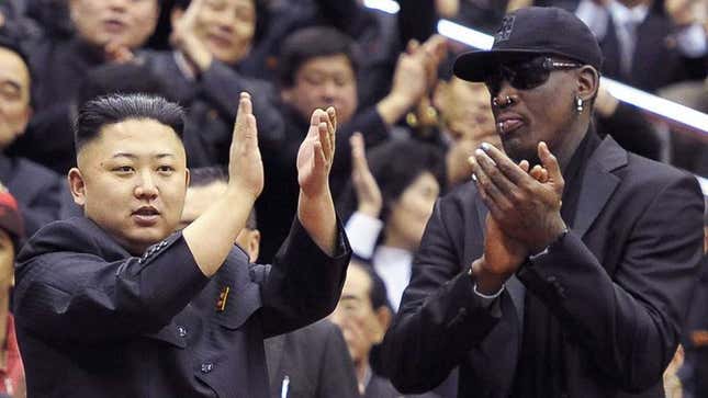 Image for article titled Appearance Of Dennis Rodman Most Normal Thing To Happen In North Korea