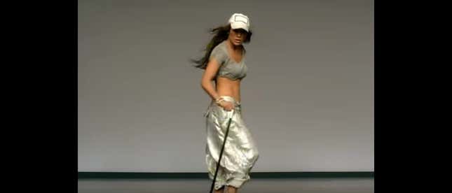 Image for article titled Let's Not Forget J. Lo's Velour Suits and Other Classic Music Video Looks