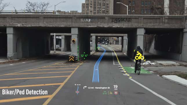 Image for article titled Panasonic&#39;s Augmented Reality HUD Could Make Heads-Up Displays Actually Useful