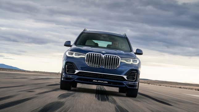 Image for article titled Alpina's Only SUV In America Is The New 612-HP 2021 BMW Alpina XB7
