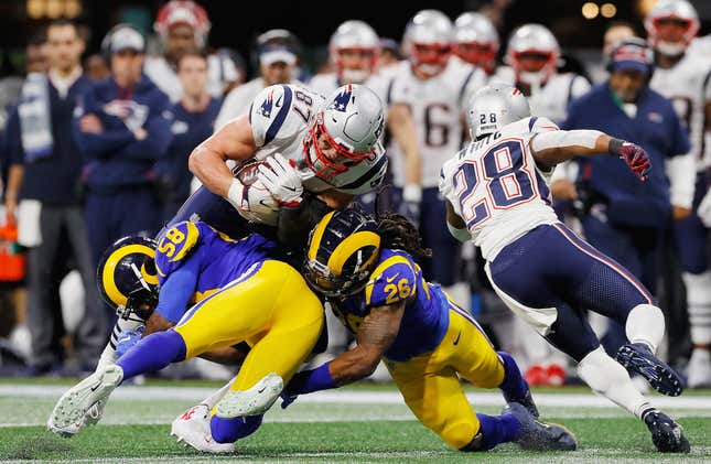 Rob Gronkowski Says He Couldn't Sleep For Weeks After A Fairly Routine Hit In The Super Bowl