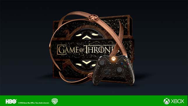 Get A Load Of This Official <i>Game Of Thones</i> Xbox One Console