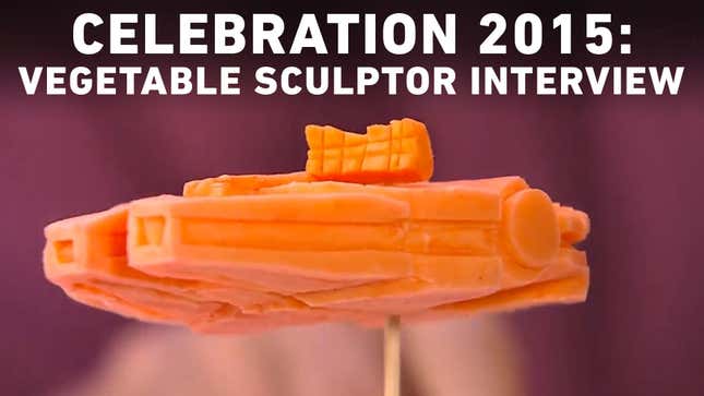 Sushi Chef Makes <i>Star Wars</i> Vegetable Sculptures