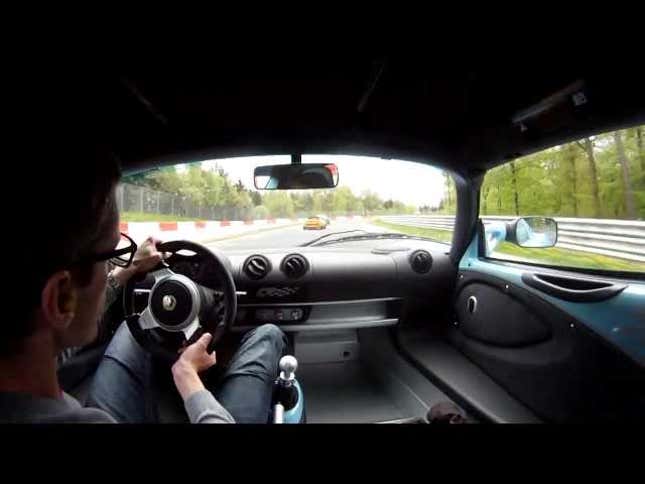 This Is Why You Pass On The Left At The Nürburgring