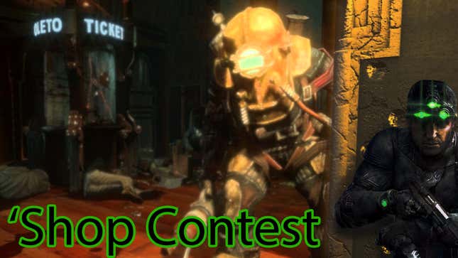 Image for article titled &#39;Shop Contest: Let&#39;s Make Our Own Splinter Cell Sequel