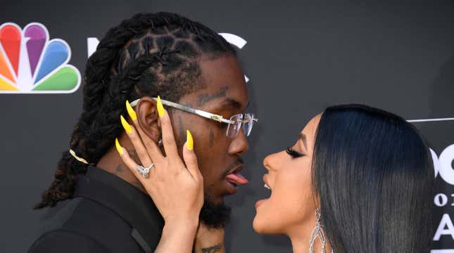 Offset of Migos and Cardi B attend the 2019 Billboard Music Awards on May 1, 2019 in Las Vegas, Nevada. 