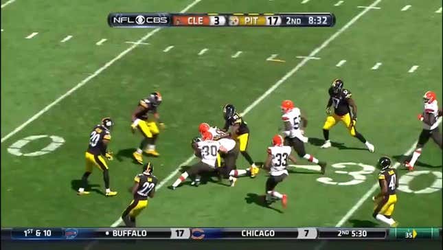 Antonio Brown Kicks A Punter In The Face, In Extreme Slow Motion